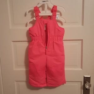 Size 12 month snow bibs